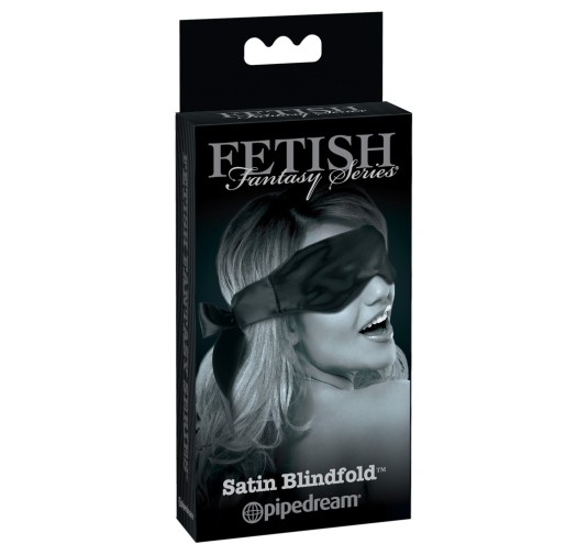 FFSLE Satin Blindfold Black